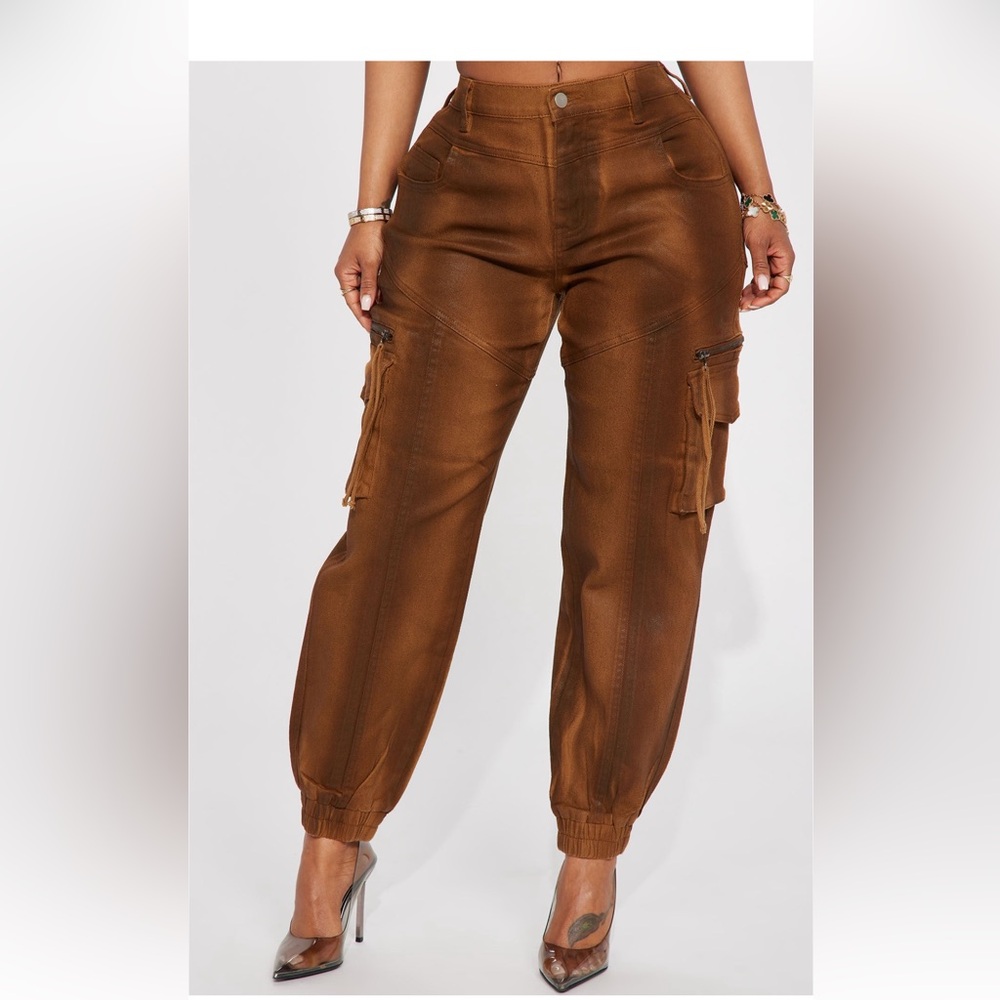 Brown Cargo Pants
